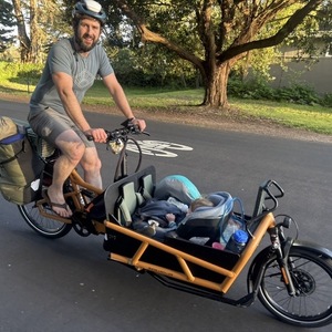 2023 Riese & Müller Load4 75 rohloff cargo bike Silver, gray or bare metal